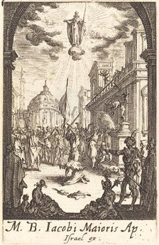 The Martyrdom of Saint James Major, c. 1634/1635. Creator: Jacques Callot.