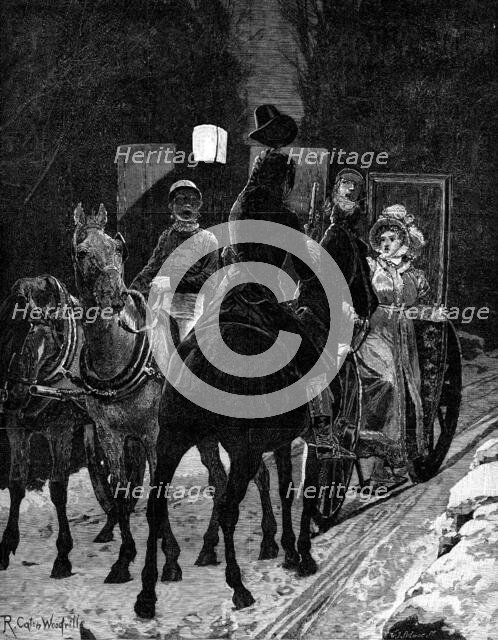 The Interrupted Journey, 1881. Creator: William James Palmer.