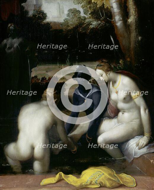 Bathsheba at her Toilet, 1594. Creator: Cornelis Cornelisz van Haarlem.