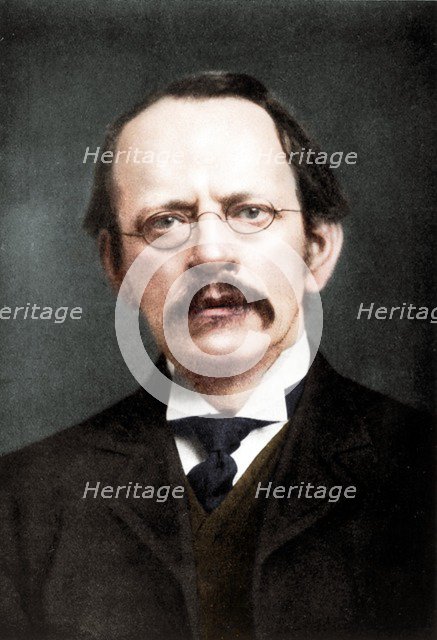 JJ Thomson, British physicist, c1896-c1915. Artist: Unknown.