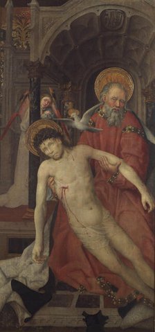 The Holy Trinity, c1465-1470. Creator: Lonhy, Antoine de (active 1446-1490).