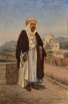 Kabyle Algerian, ca. 1893. Creator: Antonio Zeno Shindler.