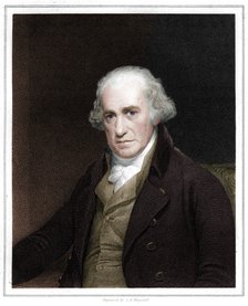James Watt, Scottish engineer, (1833). Artist: CE Wagstaff.