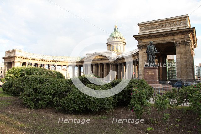 Kazan Cathedral, St Petersburg, Russia, 2011. Artist: Sheldon Marshall