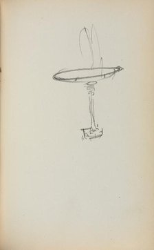 Italian Sketchbook: Fountain (page 145), 1898-1899. Creator: Maurice Prendergast (American, 1858-1924).