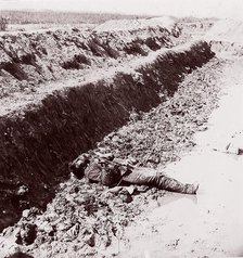 Dead Confederates, Fort Mahone, 1864. Creator: Thomas C. Roche.