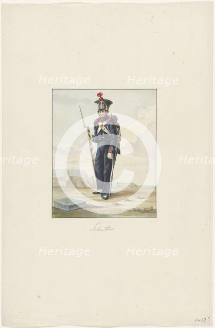 Rifleman, 1830-1831.  Creator: Anon.