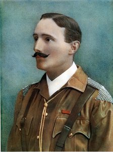 The late Captain the Hon RH De Montmorency, VC, 1900. Creator: Gabriel Lekegian.