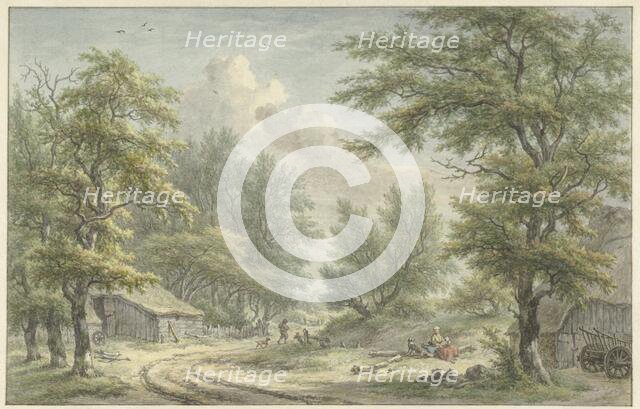 Landscape near Eext, Drenthe, 1806. Creator: Egbert van Drielst.