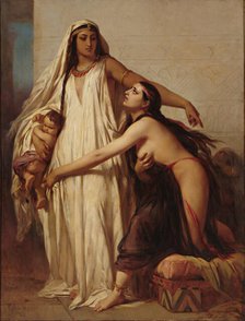 The Judgment of Solomon, 1852. Creator: Wappers, Gustave (1803-1874).