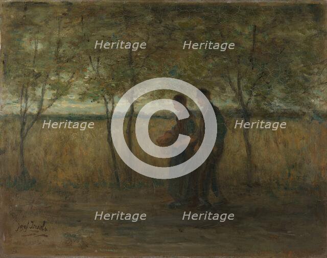 Turning homewards', 1860-1911. Creator: Jozef Israels.