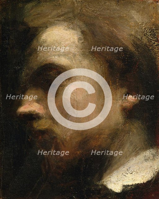 Self-Portrait, ca. 1858. Creator: Henri Fantin-Latour.