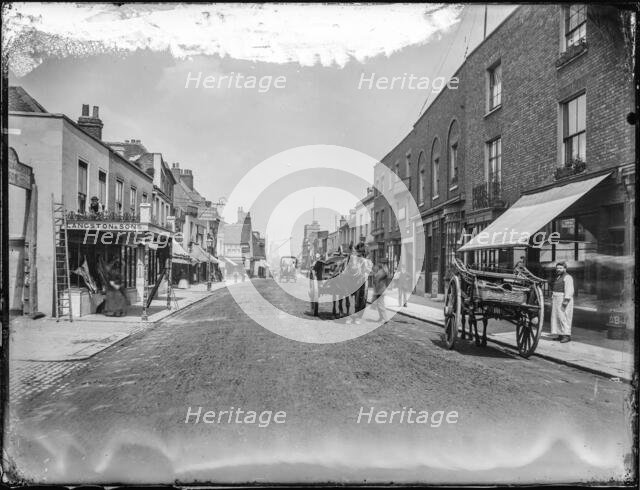 Putney High Street, Putney, Wandsworth, Greater London Authority, 1885. Creator: William O Field.