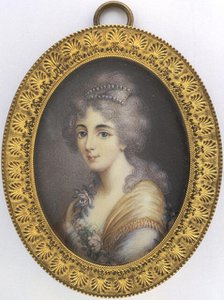 Princess Juliana Luise Schaumburg-Lippe, c1750. Creator: Unknown.