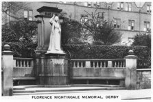 Florence Nightingale memorial, Derby, 1937. Artist: Unknown