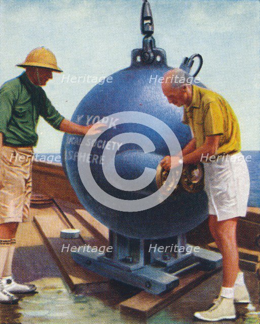 The Bathysphere, 1938. Artist: Unknown.