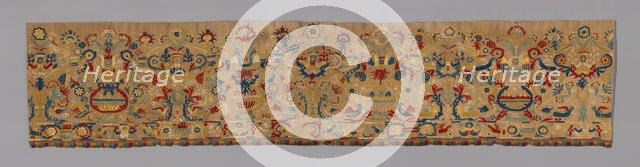 Border (For a Skirt), Crete, 18th century. Creator: Unknown.