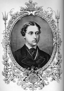 The Prince of Wales at the time of his marriage, c1863 (1910). Artist: Unknown.