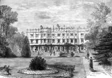The late Lord Beaconsfield: Hughenden Manor, High Wycombe, the seat of Lord Beaconsfield, (1881). Creator: Unknown.