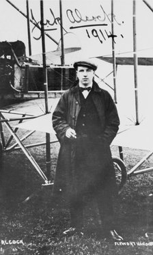 John Alcock (1892-1919), British aviator, 1914. Artist: Unknown