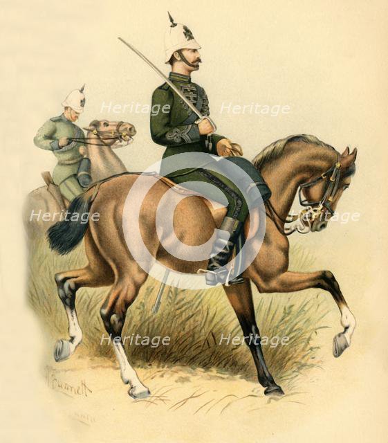 'The Cape Mounted Rifles', 1890. Creator: Godfrey Douglas Giles.