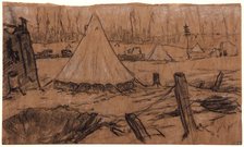 A Group of Tents, c1914. Creator: Christopher Williams.