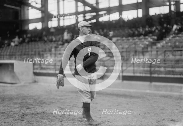 Harry Wolter, New York AL (baseball), 1913. Creator: Bain News Service.