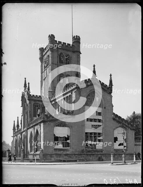 St John the Baptist's Church, Fleet Street, Bablake, Coventry, 1941. Creator: George Bernard Mason.