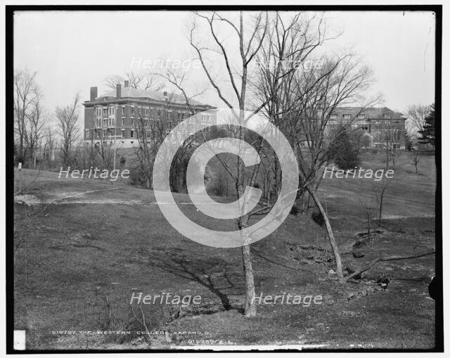 The Western College, Oxford, Ohio, between 1900 and 1906. Creator: Unknown.