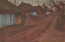 Road to the Village, 1911. Creator: Wlodzimierz Tetmajer.