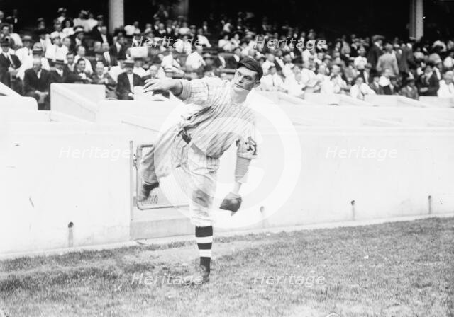 Charles M. "Jeff" Tesreau, New York NL (baseball), 1912. Creator: Bain News Service.