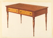 Bishop Hill: Tailor's Table, c. 1939. Creator: Archie Thompson.