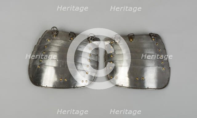 Pair of Tassets, Europe, 17th century. Creator: Unknown.