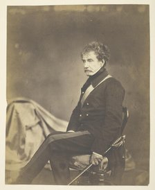 Sir Colin Campbell Lord Clyde (1792-1863), Field Marshal; At the Crimea, 1855. Creator: Roger Fenton.