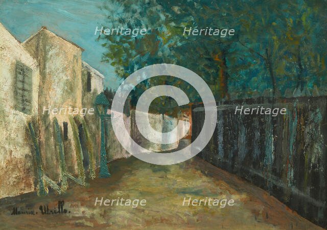 Rue Saint-Vincent, Montmartre, c1908-1910. Creator: Utrillo, Maurice (1883-1955).