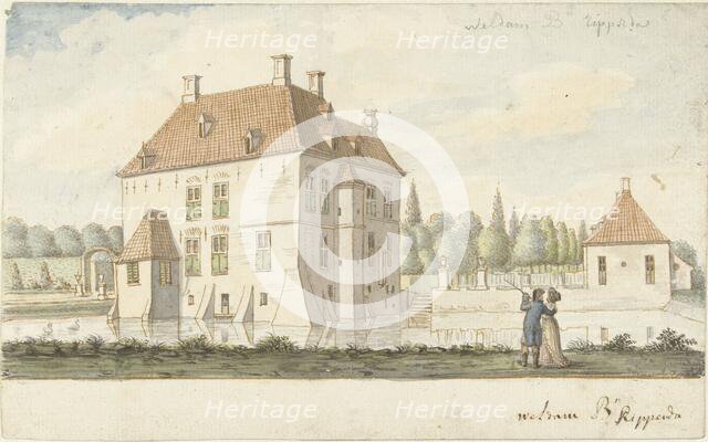 Castle 't Weldam near Goor, 1761-1828. Creator: Joseph Schmetterling.