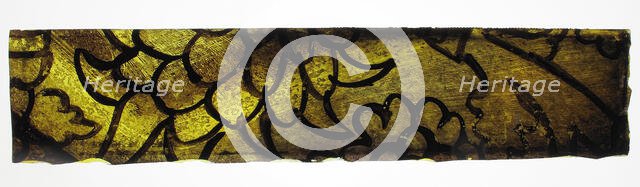 Glass Fragment, European, 15th century (?). Creator: Unknown.