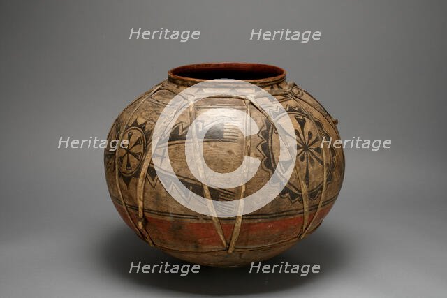 Polychrome Jar, c. 1770. Creator: Unknown.