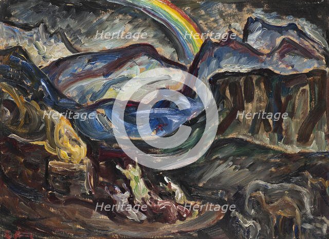 Noah's Thank-offering. Creator: Ester Almqvist.