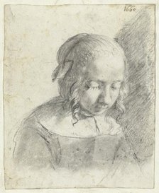 Head of a girl, 1660. Creator: Moses ter Borch.