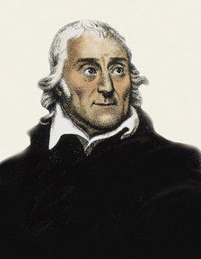 Portrait of the opera librettist and poet Lorenzo Da Ponte (1749-1838), .