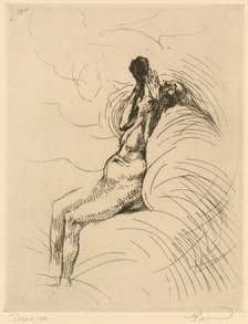 Apotheosis (L'Apothéose), c. 1886. Creator: Paul Albert Besnard.