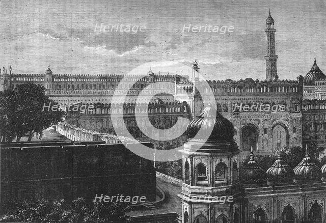 'View of the Great Imambara, Lucknow', c1891. Creator: James Grant.