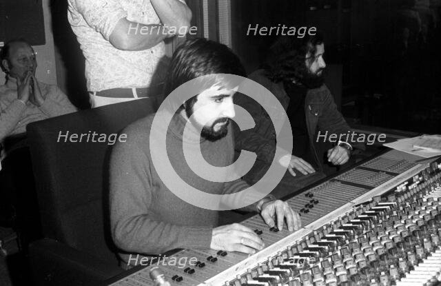 Michael Garrick, Pye Studios, London, 1974. Creator: Brian O'Connor.