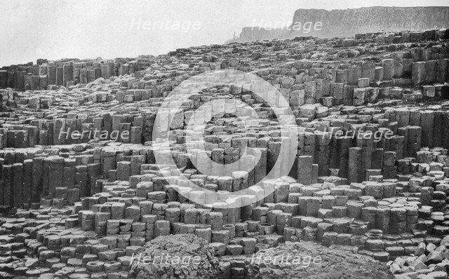 The Giant's Causeway, County Antrim, Northern Ireland, 1924-1926. Artist: Unknown