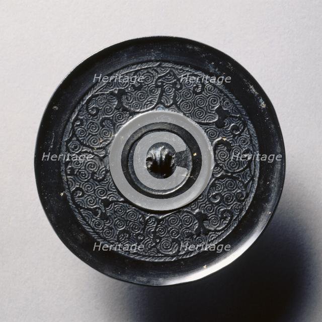 Mirror with Serpentine Interlaces, early 5th-late 3rd century BC. Creator: Unknown.