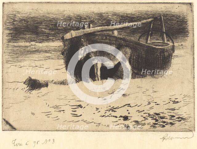 Small Donkey at Berck (Un petit ane à Berck), 1897. Creator: Paul Albert Besnard.