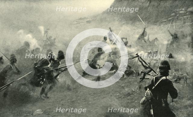 'Battle of Kandahar - "The 92nd Are To Take The Guns"', (1901).  Creator: Unknown.