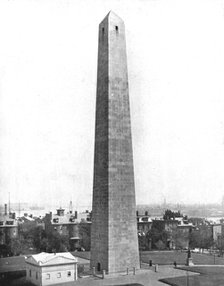 Bunker Hill Monument, Charlestown, Massachusetts, USA, c1900.  Creator: Unknown.