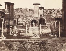 Casa di Marco Lucrezio, Pompei (House of Marco Lucrezio, Pompeii), c.1870. Creator: Giorgio Sommer.